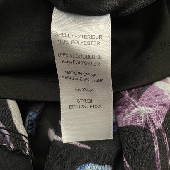 💗 RICKI’S Elegant Black Floral Maxi Dress - Picture 7 of 11